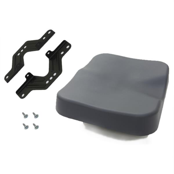 Seat Top with Frame and Screws Gray—RowErg, Model C, D, E